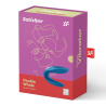 Satisfyer Vibro Partner Whale 6 x 2.3 cm Bleu